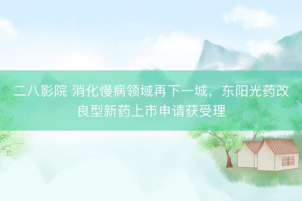 二八影院 消化慢病领域再下一城，东阳光药改良型新药上市申请获受理
